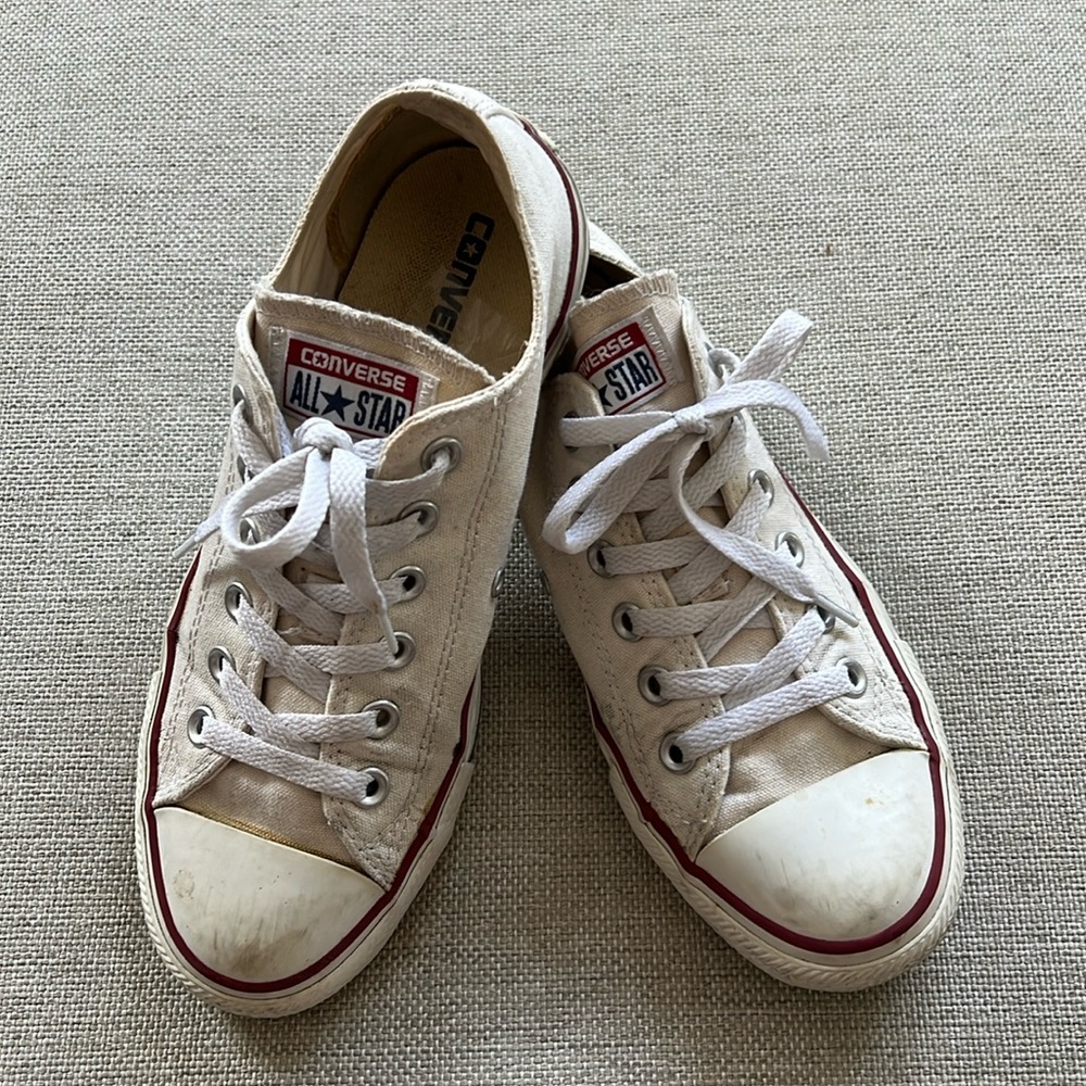 Converse All Star Low White Canvas